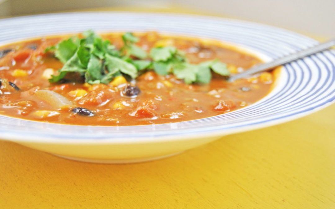 BLACK BEAN AND PUMPKIN CHILI